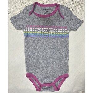 Calvin Klein Baby Girl 12M Bodysuit